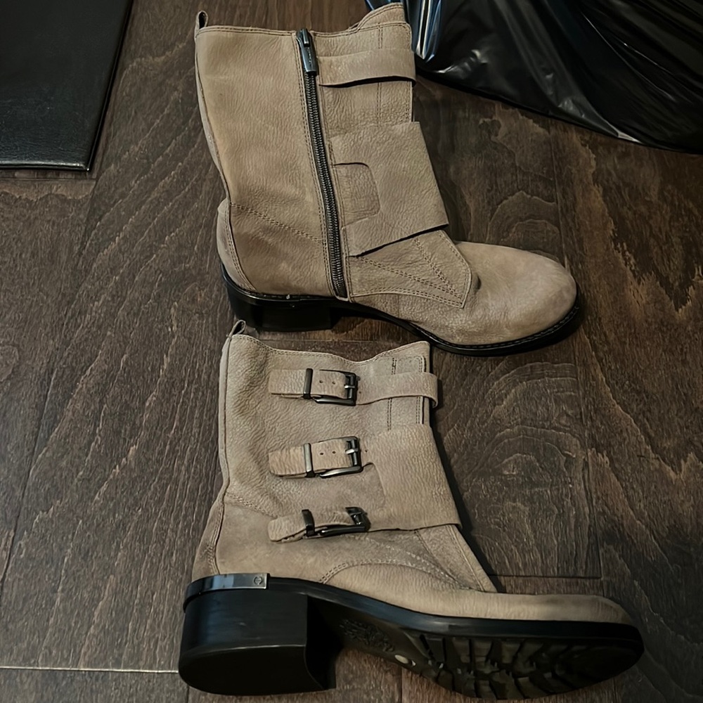 Vince Camuto Tan Ankle Boots